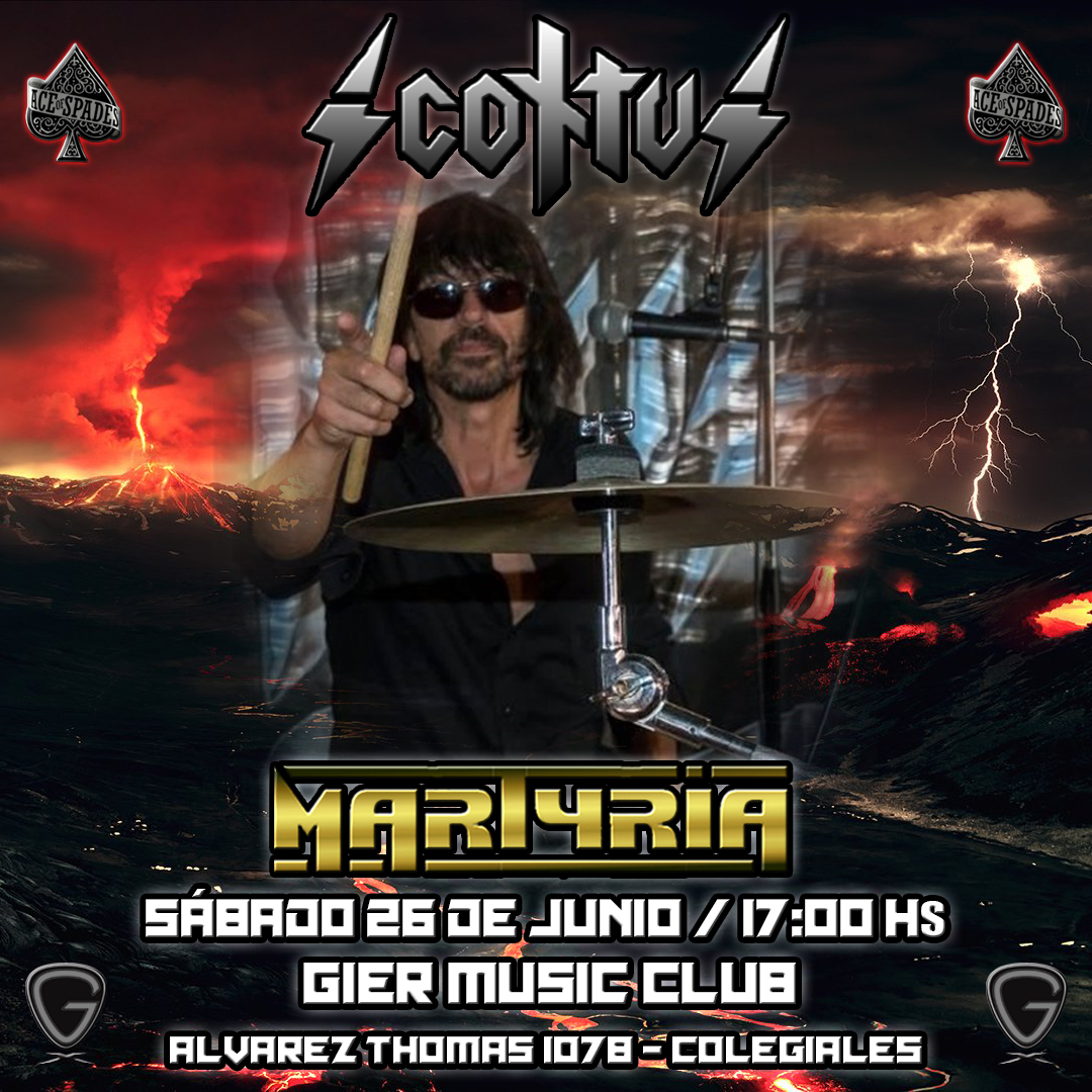 Scottus / Martyria en Gier

#heavymetal #javierbianchiatm #atm #fechas #metal #argentina #prensa #rockpesado #rock