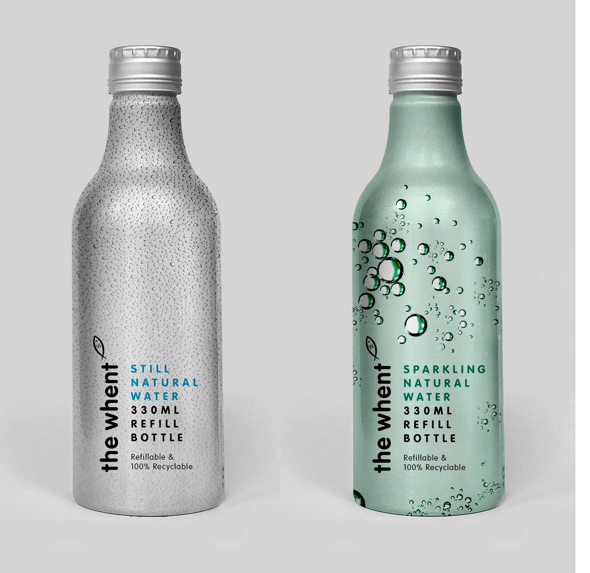 thewhent's tweet photo. #thewhent have a new #plasticfree solution to single-use plastic bottles - low cost, lightweight aluminium 'refill' bottles of Somerset spring water. They're also on the #NHSSC framework agreement for beverages and launch on Monday. Email noplastic@thewhent.com for more details. https://t.co/KTS8y5pO1h