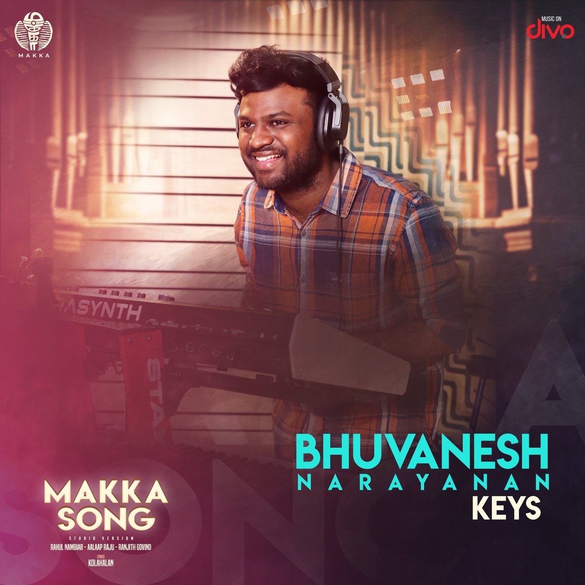 makkaband's tweet photo. Presenting Makka's makkal,  @bhuvanesh_keys a prodigy on keys!

Makka Song - Studio Version releasing on June 21st💥

Do subscribe our youtube channel and the link in bio! 

#makkasong #studioversion #ranjithgovind #rahulnambiar #aalaapraju #instagood #instadaily https://t.co/SkBgSt0TSh
