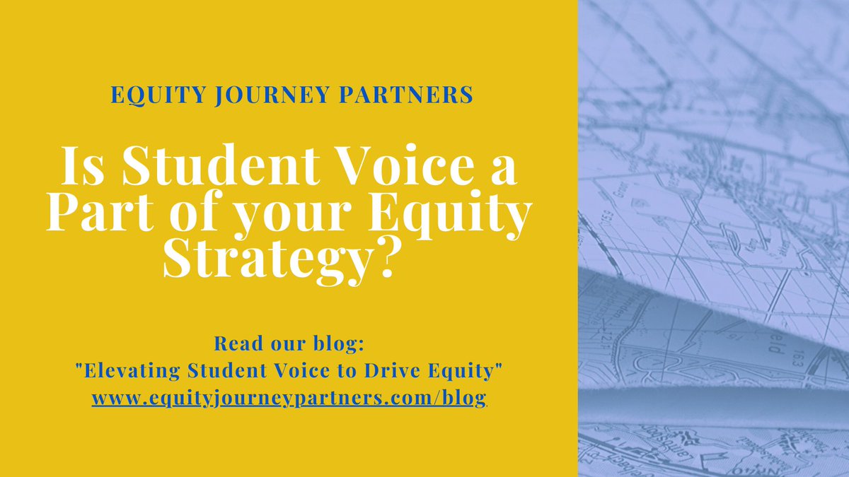 equity_journey's tweet photo. Responding to student opportunity gaps through student-driven design results in more culturally appropriate and equitable solutions. #studentvoice Read "Elevating Student Voice to Drive Equity" https://t.co/sHzm53gPTp or schedule a call to learn more: https://t.co/uZXKv2q1CR https://t.co/XcaskocbjP
