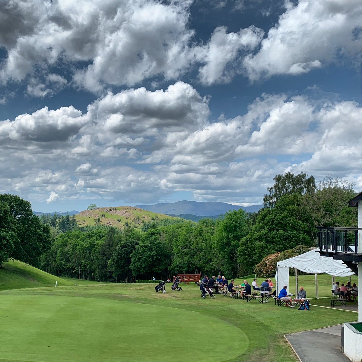 Our marquee has been a great addition to the Club this Summer.

🍻 It’s been great to see everyone enjoying our stunning surroundings. ⛰ ⛳️

❗️Come and visit us if you’re in the area, everyone is welcome! 👨‍👩‍👧‍👦

#alfresco #marquee #foodanddrink #notjustmembers #everyonewelcome