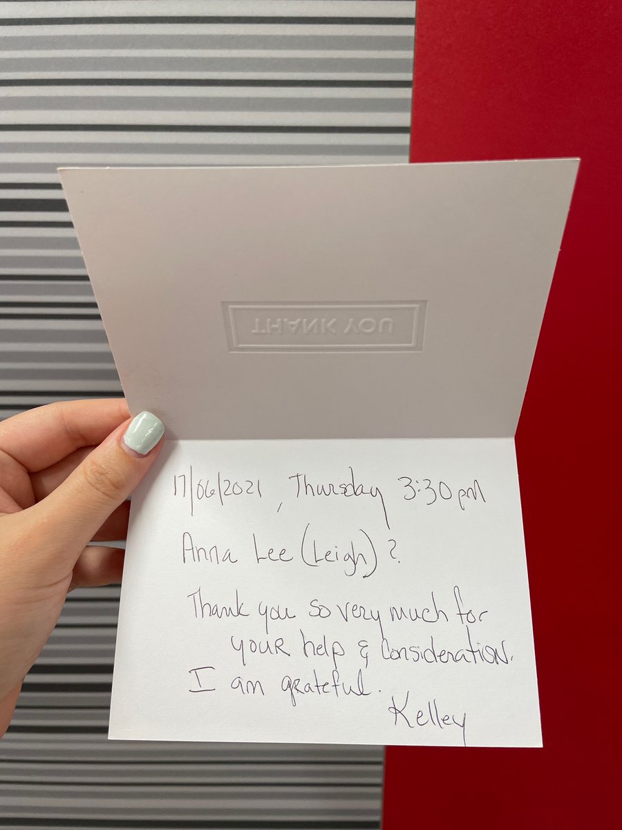 morin_annalee's tweet photo. Came to work this morning to find a letter on my desk from a guest I helped on the phone yesterday. Little moments like these show me just how much our interactions mean to our guests here in Easton 😍🎯 #worksomewhereyoulove Made my day!!! https://t.co/JHkepUHIO6