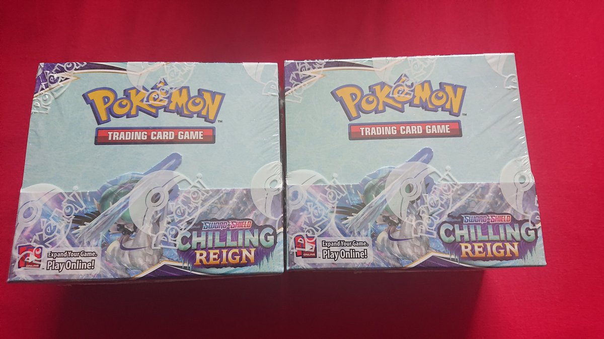 Tonight's going to be a fun day.
Back streaming again. Missed you all.
Got 100masters to do/open, then will open 2 booster boxes of the brand new pokemon set released today. Chilling Reign 🎉