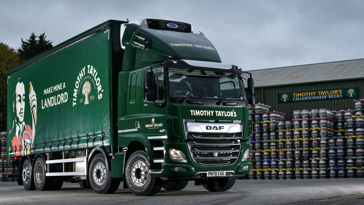 TimothyTaylors's tweet photo. ❄️ DELIVERED COOL FROM KEIGHLEY ❄️

Good beer needs to travel well. So to ensure our beer is delivered to pubs in perfect condition, we designed our own lorries that always keep our casks at cellar temperature, no matter how warm the weather gets. https://t.co/F6fHqel4xY
