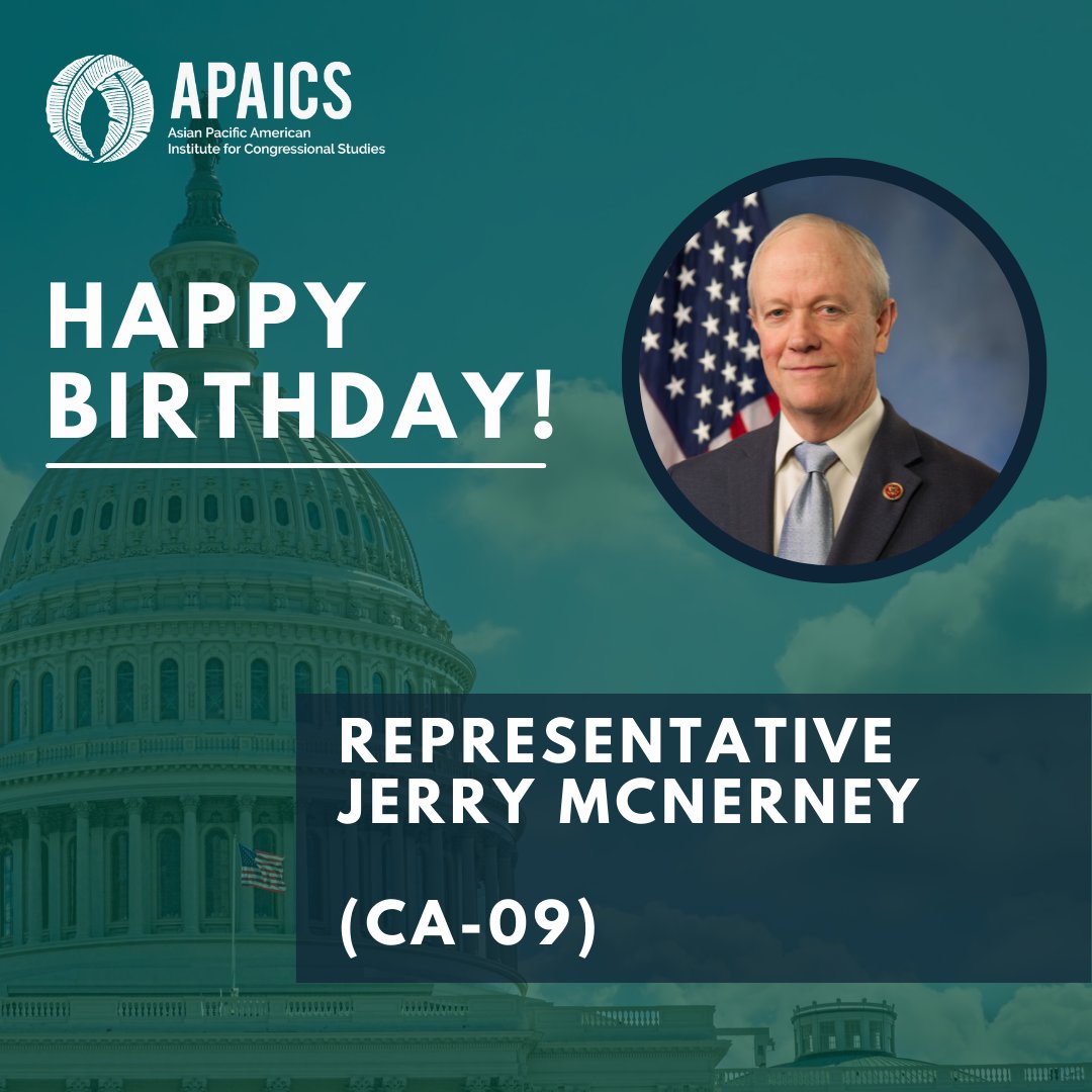 Wishing a happy birthday to member Jerry McNerney 