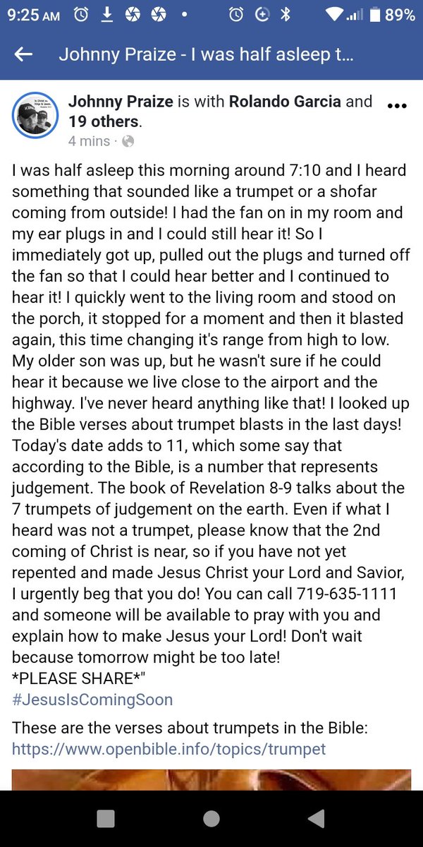 JohnnyPraize's tweet image. #JesusIsComingSoon #TheEndIsNear #RepentAndLive
