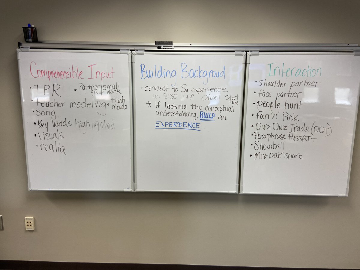 DMSPeyt's tweet photo. Back for Day 2 of Engaging ELs in #AcademicConversations! Having fun &amp; learning great strategies already! @MichelleMSlaton @mace_science #SIOP_Model #ForsythPLN #FCSchoolsGA https://t.co/DZQKQtW0WM