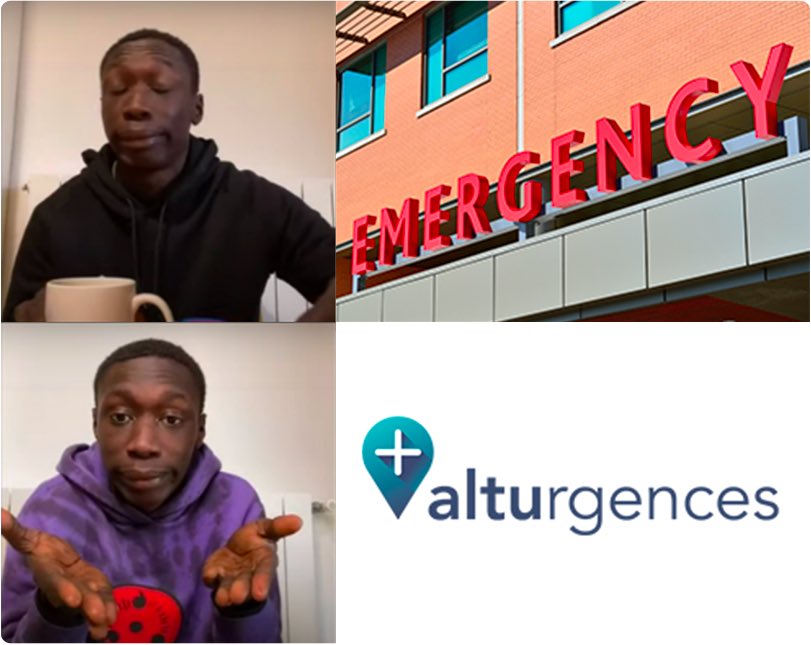 36% des passages aux #urgences auraient pu avoir lieu dans des alternatives. Avec la fin du #CouvreFeu23h, même la nuit, khaby sait où aller, et vous ?