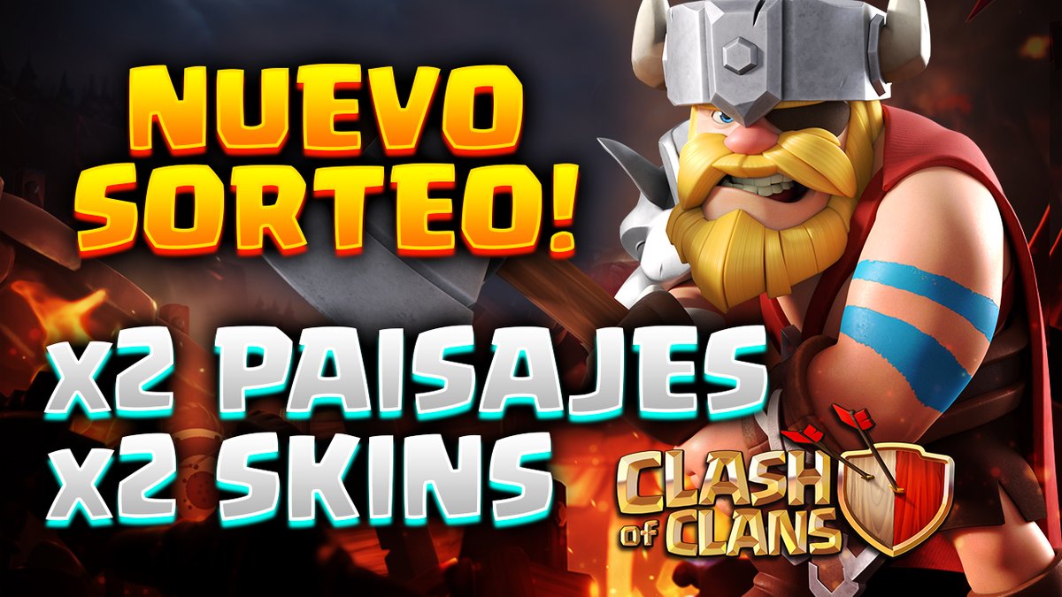 ZolokOficial's tweet image. 🎁 VAMOS CON UN 3º SORTEO!!🎁

🍀 Sorteamos 2 Skins del REY SALVAJE y 2 PAISAJES INFERNALES🍀

REQUISITOS:
✅ Dar RT
✅ Seguir a:
@CasildoLopez1
@YoblackGC
@LeyendascrC

No olvidéis seguir a galaxy en Twitch!
twitch.tv/galaxy0898
 
Mucha suerte! Ganadores en unos días!! 🥳
