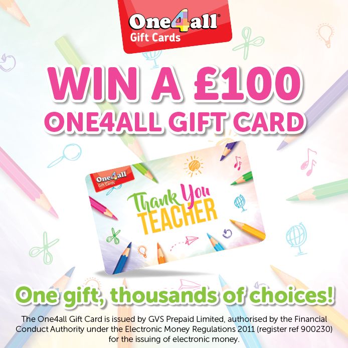 Draw your favourite teacher to win a £100 <a href="/One4allGiftUK/">One4allGiftCardsUK</a>. Download your form, get drawing and good luck! buff.ly/3cwctHY