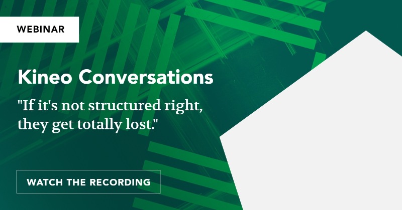 kineo's tweet photo. No one likes getting lost.

If you missed our Kineo Conversations webinar on digital learning accessibility yesterday - watch the recording now

#digitallearning #elearningaccessibility #learningaccessibility #learningdesign