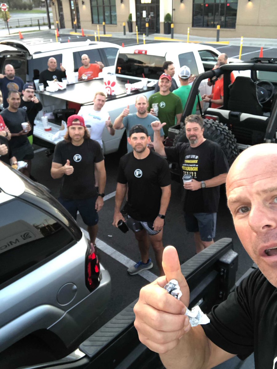 F3Chattanooga's tweet image. #HUGE Friday for #F3Chattanooga

#HUGE #1stF turnout

#HUGE #2ndF turnout

Hacksaw - 27
Shot House - 14
Parliament - 13
Lions Den - 11
RidgeCut - 11
Boneyard - 6
Downrange - 1
#Hackliament #Coffeeteria - a lot

Total - 83
#F3Counts #MoneyBallApproved #JohnDoeAlwaysFindsTheCamera