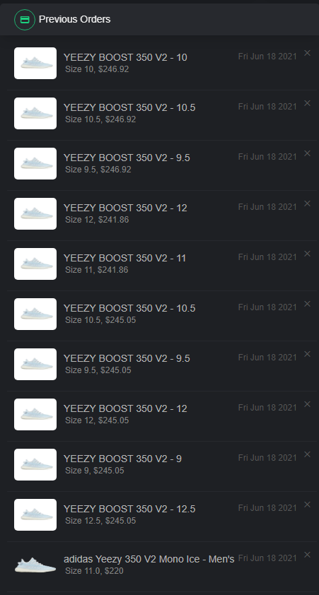 MyyyJXY's tweet photo. X13 pairs
@wrathsoftware 
@Leafproxies 
@Hex_Proxy 
@LiveProxies 
@NotifyAccounts 
@OnecIicks 
@RiceCookers_CG https://t.co/WI3m4qIDFO