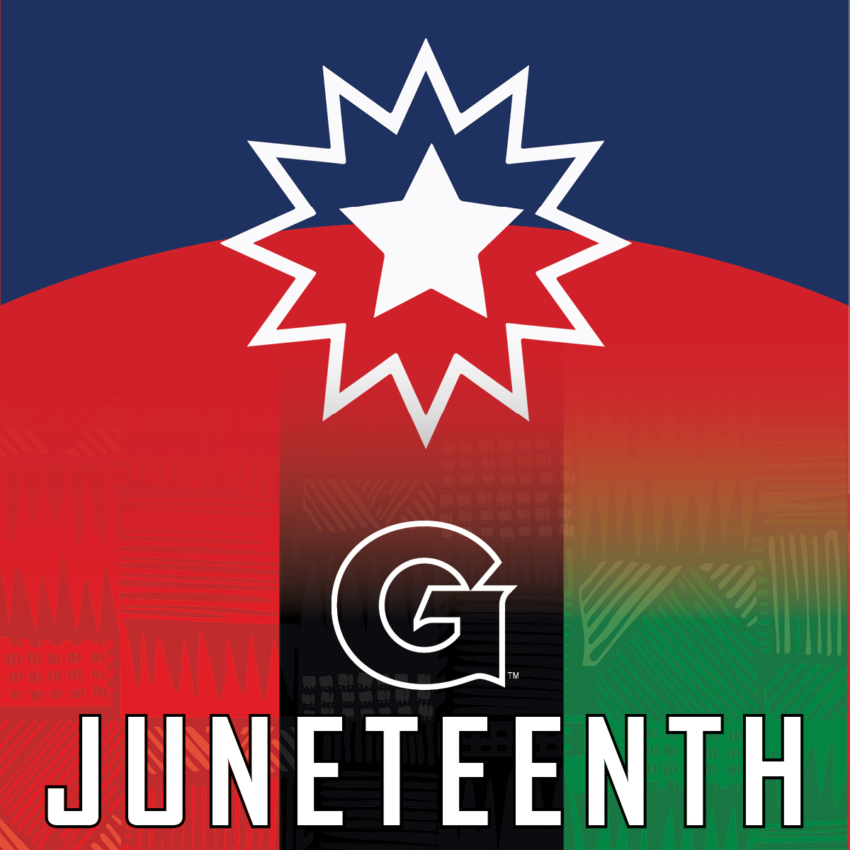 Today we celebrate #Juneteenth to commemorate the emancipation of enslaved people in the US. We are committed to celebrating Black progress while acknowledging and acting on the work that still needs to be done. Educational Resources GUHoyas.com/Juneteenth #HOYASAXA #HoyasCare