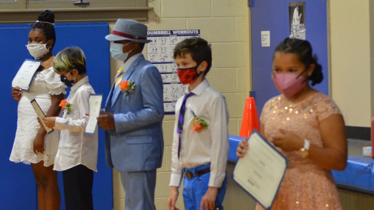 With the closure of our middle school at the end of this school year, our fifth and sixth graders celebrated their graduation earlier than expected. We wish our graduates all the best as they move on to their new schools in the fall and hope they will come back and visit often.