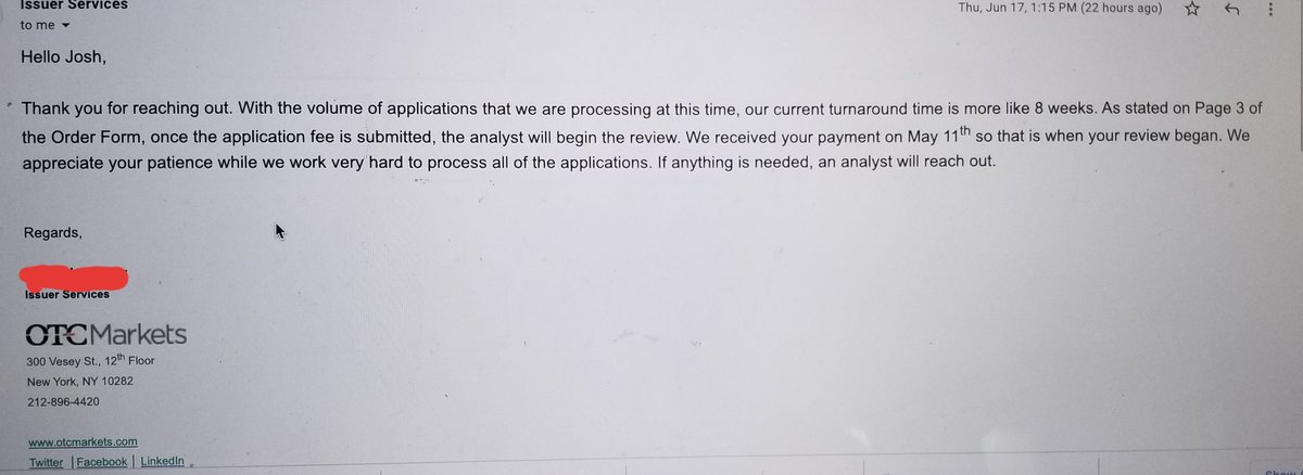 JoshEgelston1's tweet photo. $EEGI army. Wanted to share the info I got back from OTC yesterday. They keep saying one thing, then changing it. But we have filings ready to upload as soon as they approve the application. Hands are tied until they catch up. https://t.co/ngvLxBbpGq