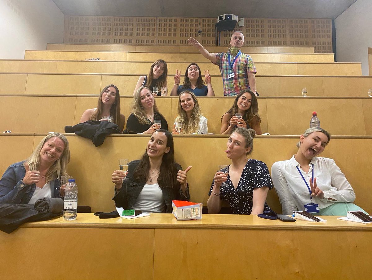 TL_DanceScience's tweet photo. Congratulations to our full time MSc and MFA year 1 students who completed their Whole Dancer Study module today, and therefore have competed the taught components of the course!π₯³π₯
@trinitylaban #DanceScience #TrinityLaban #MScDanceScience #MFADanceScience https://t.co/ITBz6zY430