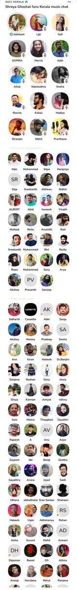 KeralaSgfc's tweet photo. It was a nice musical session with @afzalyusuff77 #KailasMenon #AjithMathew #RonnieRaphel #FaizalRazi &amp; many upcoming singers.
 When they shared their recording experience with @shreyaghoshal ,we were in a different world.Absolutely felt goosebumps throughout the season
Tnk u all https://t.co/jAmM3L5c7F