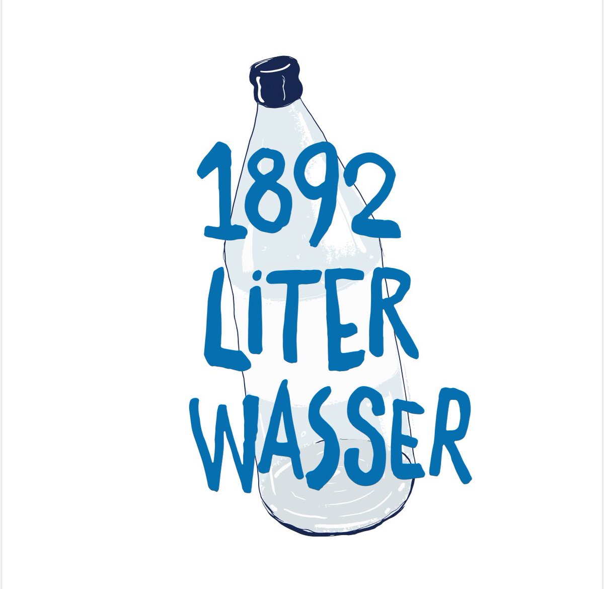 1892 Liter Wasser tweet media