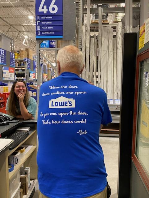 BraddyClay's tweet photo. Congrats to Bob Reed on his retirement from the E City Lowe's 1713.... Best wishes Bob...@_nicolemarie_6 @eric_marler @MelissaHeape @BenitoKomadina https://t.co/QG5ishql9S