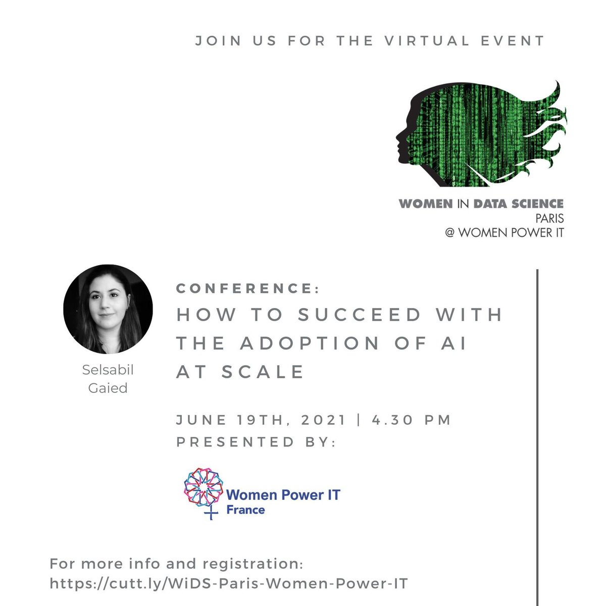 ArabWIC's tweet photo. All Data Science enthusiasts of all genders and backgrounds are welcome to participate! 

Morning session in French (10.30 - 13.00 CET)
Afternoon session in English (15.00 - 18.00 CET)

Explore the conference: https://t.co/YgZWu9ZDha

#ArabWIC2021 #WiDS2021 https://t.co/aCqTIrlCh3