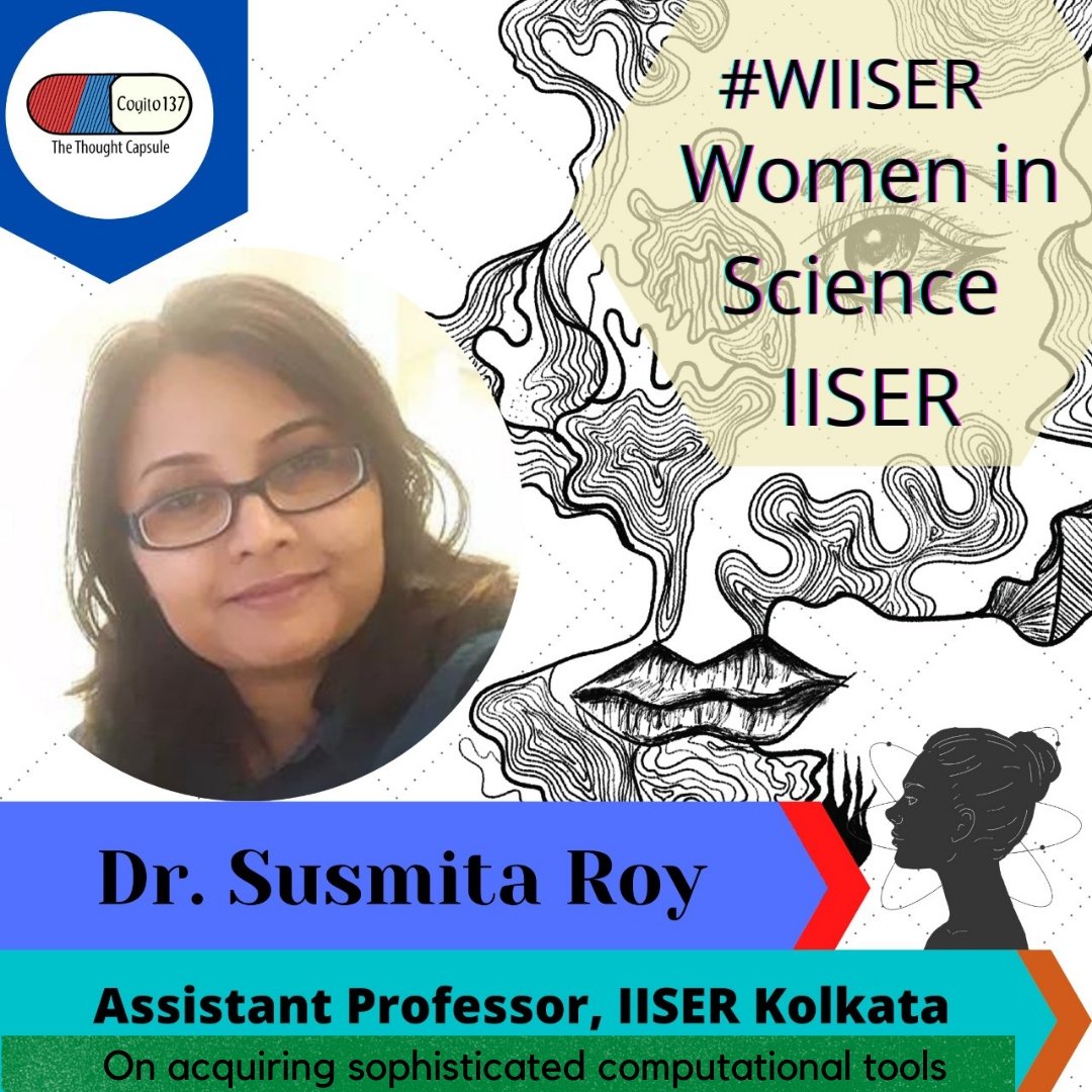 InScightIISERK's tweet photo. Dr. Susmita Roy is an Assistant Professor in the Department of Chemical sciences, IISER Kolkata. In this electronic interview, she speaks about how simple curiosity led her to choose scientific research as a way of life. 1/2 https://t.co/E0cmYjN8vX