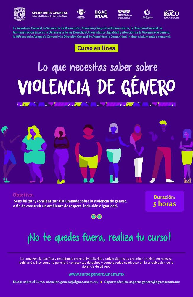 ENALLTUNAM's tweet photo. Te extendemos la invitación al Curso en línea: Lo que necesitas saber sobre Violencia de Género, duración 5 horas. 

Registro en https://t.co/FBwihOPsWV

Informes: atencion.genero@dgaco.unam.mx https://t.co/kliMGNNJKQ