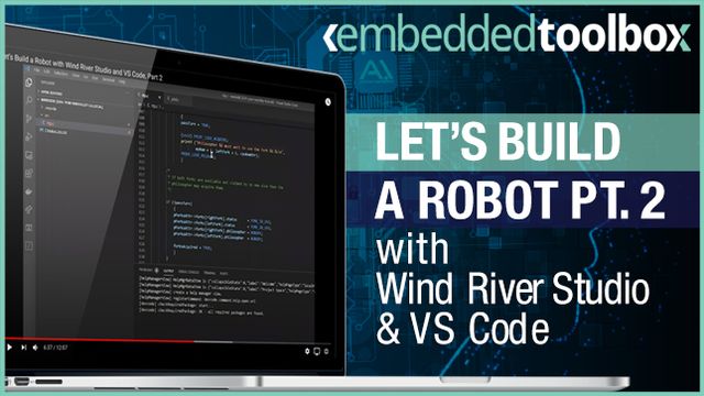 WindRiver's tweet photo. Part 2 of our series with #EmbeddedToolbox: Wind River Principal Technologist Rob Woolley walks through how Wind River Studio offers extensions for editors like Microsoft Visual Studio Code. Watch here: https://t.co/TZjVbPwFWF
#robotics #ROS2 #ROS #AI #DrDesign https://t.co/3CKLA5BRR6