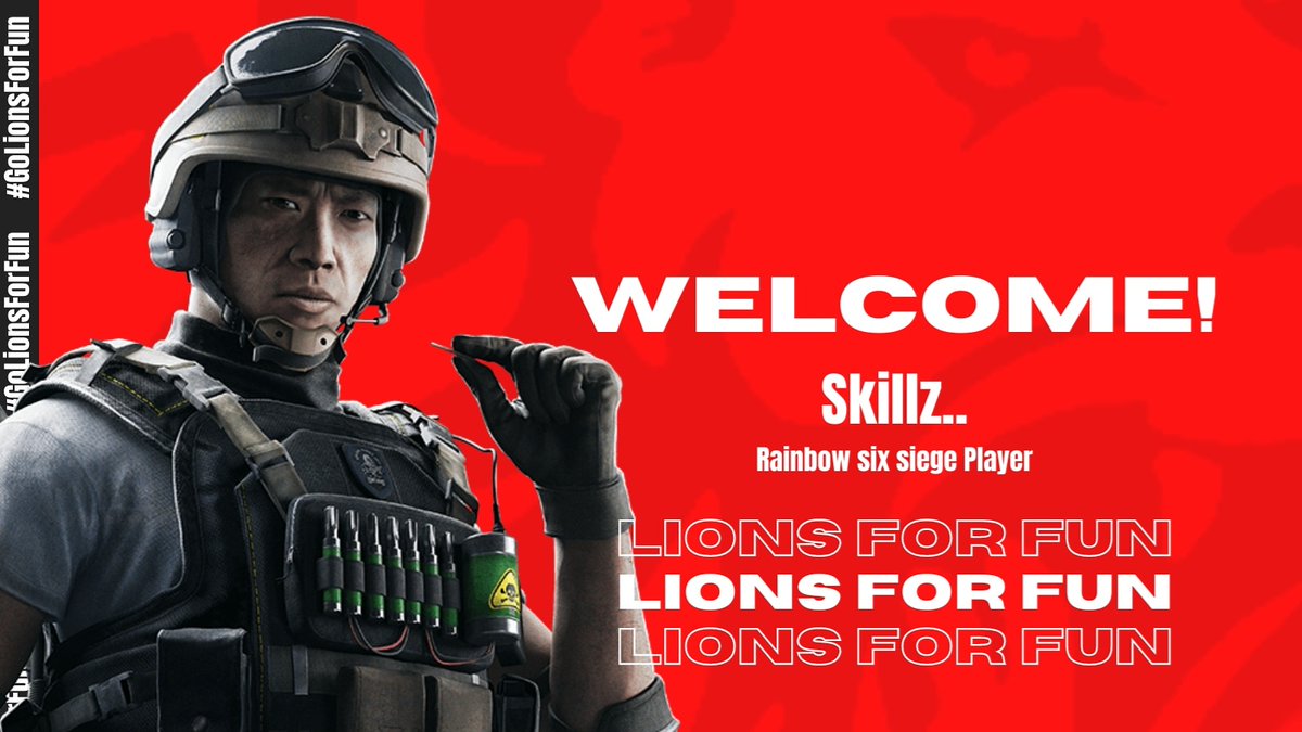 LionsForFun's tweet photo. ¡Bienvenido Skillz..! Nuevo león que entra al equipo.
#GoLionsForFun 🦁 https://t.co/s5mff5pFHH