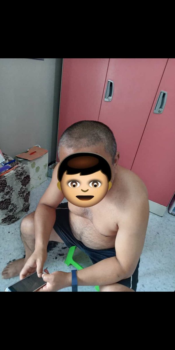 Lalrina_K's tweet photo. Lockdown Haircut https://t.co/VwyZPbox8q