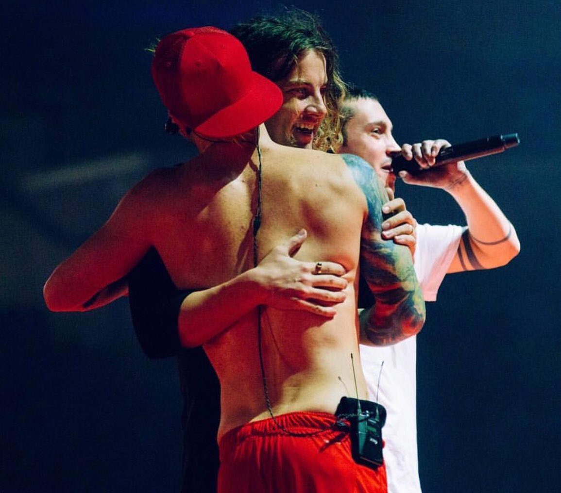 Happy birthday <a href="/joshuadun/">josh dun</a> Miss raging with you. And your shirtless hugs. Congrats on new record. 

Love you. Okay bye.
