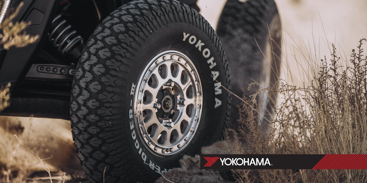 YokohamaTC's tweet photo. We test our tires in a lab. We prove our tires in Baja. If our off-road tires can withstand the miles of punishment our racers put them through, then they’ll get you where you want to go. And back.

#yokohamatire #onyokohamas / #SuperDigger https://t.co/DK2z0NZuKx