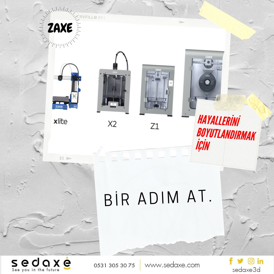 sedaxe3d's tweet photo. Şimdi o adımı atmak için https://t.co/AgdmmyvUD2 adresimizi ziyaret et!
#3dtarayıcı #3dbaskı #3dyazıcı #3dtara #COVID19tr #3dmodeller #working #igers #mekatronik #mühendis #mimar #meb #eğitim #eba #medikal #takılar #oyuncaklar #oyun #modeller #hobidunyasi #üçboyutluyazıcı  #zaxe https://t.co/EF5qmGv69a