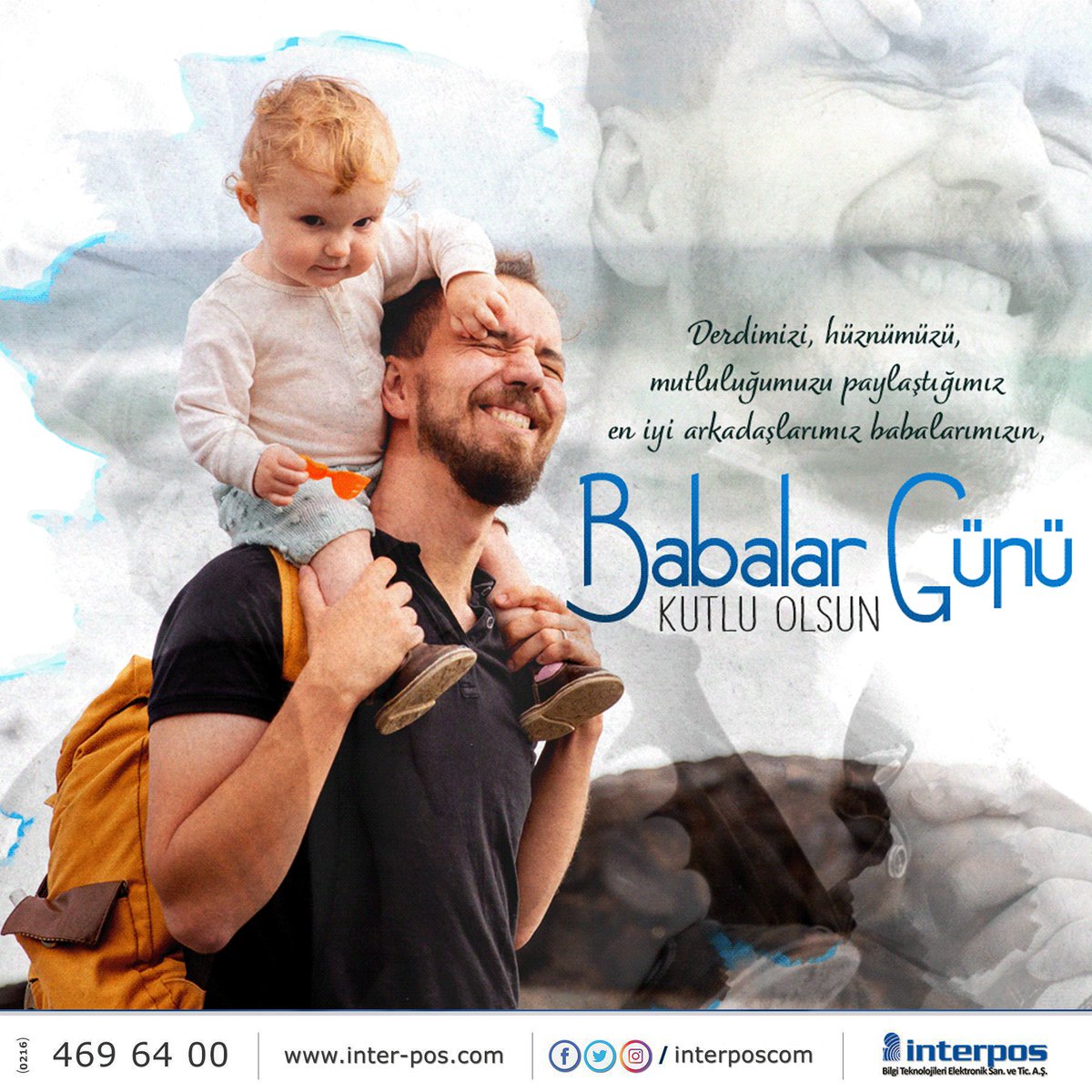 Ne kadar büyürsek büyüyelim, her koşulda yanımızda olan, hep kahramanımız olan babalarımızın Babalar Günü kutlu olsun! #interpos #babalargünü #babalargünükutluolsun #20haziran
