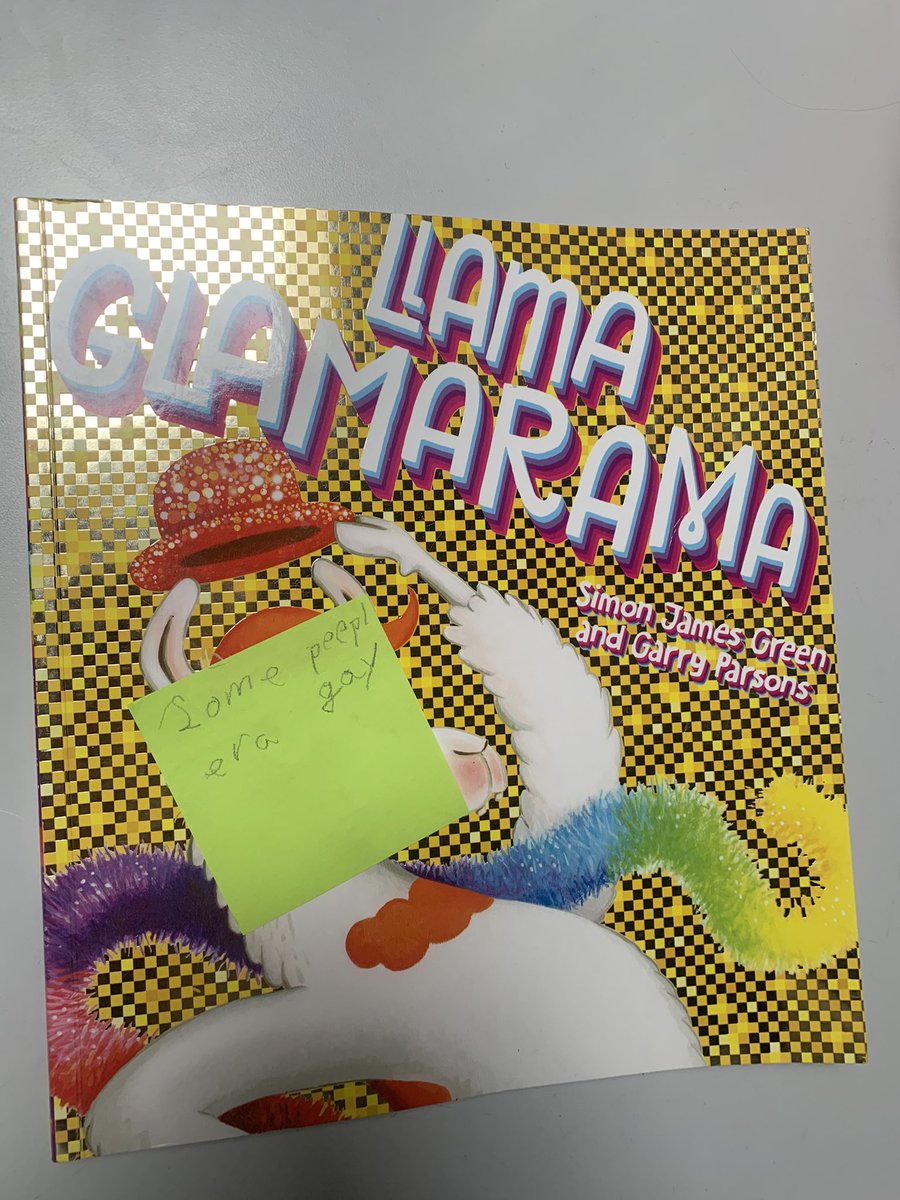 TeachTMcCartney's tweet photo. Happy Pride🌈 I would really recommend the pride text, ‘Llama Glamarama’ my year 1 class❤️it. On the post it note - a sentence where a child practised using their red word ‘some’ in a sentence. LGBT+ language being used correctly in everyday learning by 5 year olds! @school21_uk https://t.co/LM1Jazst0r
