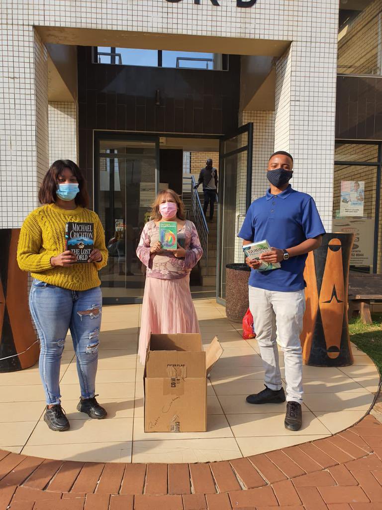 KathradaYouth's tweet photo. As part of celebrating #YouthDay, board member Dr. Ismail Vadi’s Our reading tree project donated books to our #ActivistLibrary to help further promote reading & learning in our youth clubs! 📚
#YouthMonth
#Kathradayouth
#MakeADifferenceuoi https://t.co/Q2iwE8CSrM