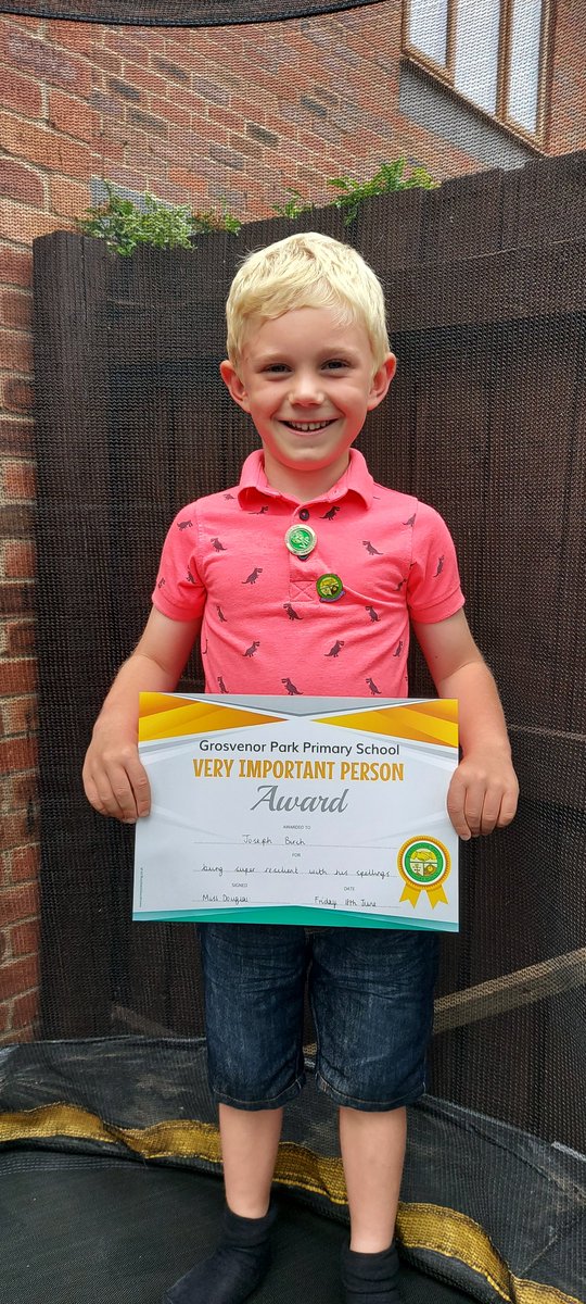 B1978Andrea's tweet photo. @GrosvenorParkPr Super proud of this little man! His determination has been amazing! 👏👏 https://t.co/kFS576Ms7S
