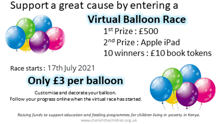 Chance to win a Mathsbox Subscription while supporting education/feeding programmes for children living in poverty in Kenya.

£3 per balloon : ecoracing.co/user/page/1816
Name the balloon using your twitter username then DM me to enter the draw for a free subscription 

Please RT