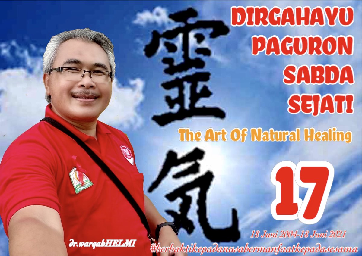 whelmi's tweet image. Dirgahayu Paguron Sabda Sejati 17