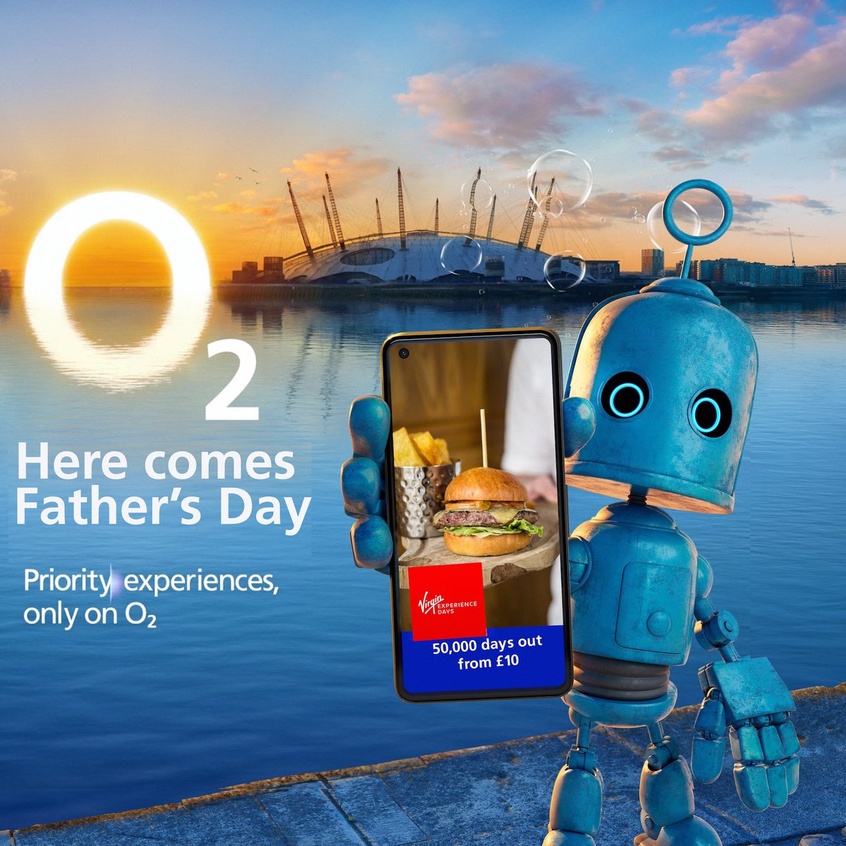 O2's tweet photo. Need a last minute #FathersDay gift?
Β
Enjoy a day out that'll go down in history, with Virgin Experience Days from only Β£10 with #O2Priority π https://t.co/LYI0YpGwrc
Β
#O2HereComesBrighter https://t.co/8zSlSCdsC6