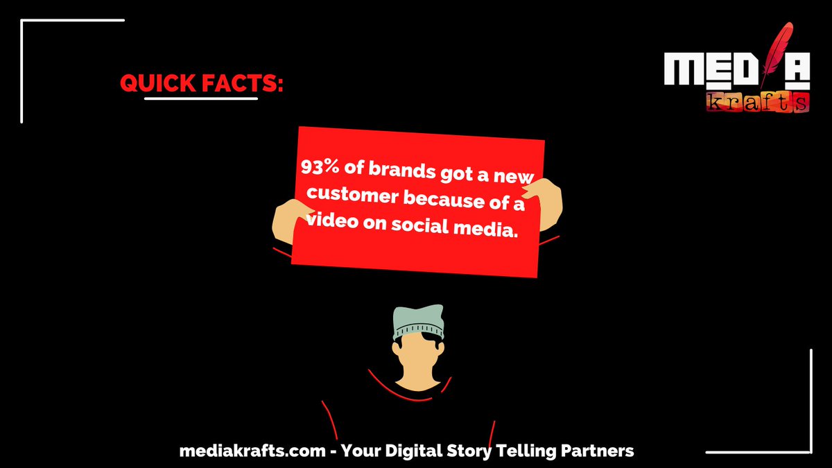 The beauty is [that] as companies get better and better with video, they’re also making sales in the process. This is what smart business and marketing is all about. 🎥

----

#videomarketing #video #marketing #SocialMedia #contentmarketing #videoproduction #Trending #Twitter