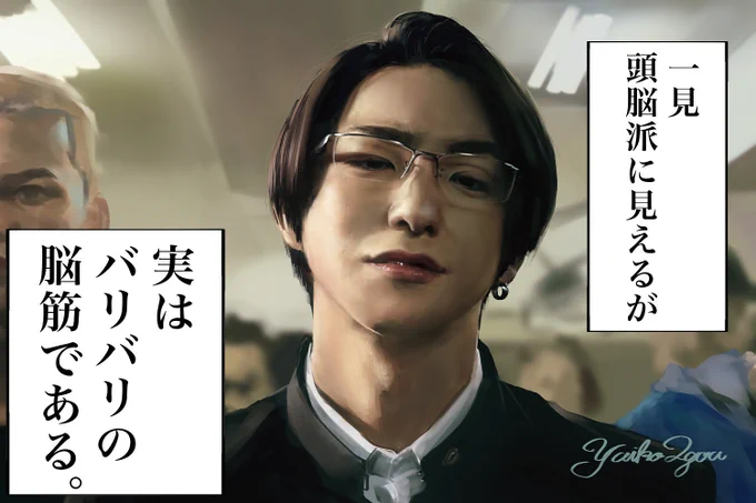 うわあああハイローから轟洋介を推薦します!
※イラストです。模写で失礼します。 https://t.co/ve2eWyBl7i 