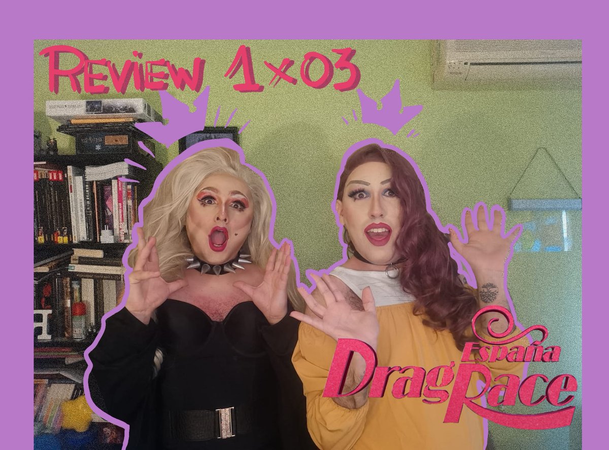 Kertochan's tweet photo. ¡Qué por fin llegó! Aquí Kerry Copollo y Kerry Kopitto (@Wolfenizer) os traemos la review del capitulo 3 de @DragRaceEs ❤️ Dadle mucho amor, mucho cariño, y mucho pollo, como a nuestras reinas del concurso 💅🏻❤️ #Drag #KerryCopollo #KerryKopitto #DragRace
https://t.co/xX9IdTgbMF https://t.co/hlURjzncS2