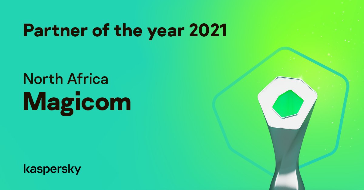 kasperskyfrance's tweet photo. 🎉 Congratulations to all our partners and especially to the Kaspersky European Partner Conference 2021 winners!
S/O to @CheopsTechno, #Magicom, #NeuronesTechnologies
#Kaspersky #Partners #Cybersecurity #Europe #DigitalTrust https://t.co/F96eWoi0va