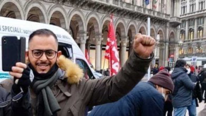 A #Novara, un sindacalista muore travolto da un camion che ha forzato il blocco durante un presidio. Adil combatteva insieme ai suoi colleghi per il rispetto del contratto nazionale, per uno stipendio dignitoso.  
Preghiamo per lui e per la sua famiglia.🤲🏼 #AdilBelakhdim