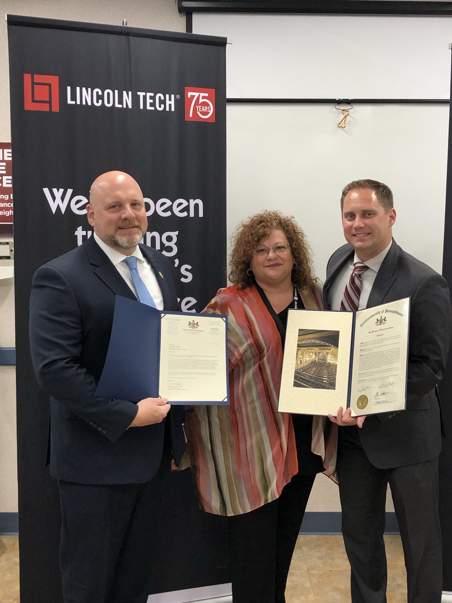 Lincoln Tech Pa Twitter Yesterday Our Allentown Pennsylvania Campus Has The Pleasure Of Hosting Pa State Representatives Zachary Mako And Doyle Heffley Thank You Again For Taking The Time To Listen To