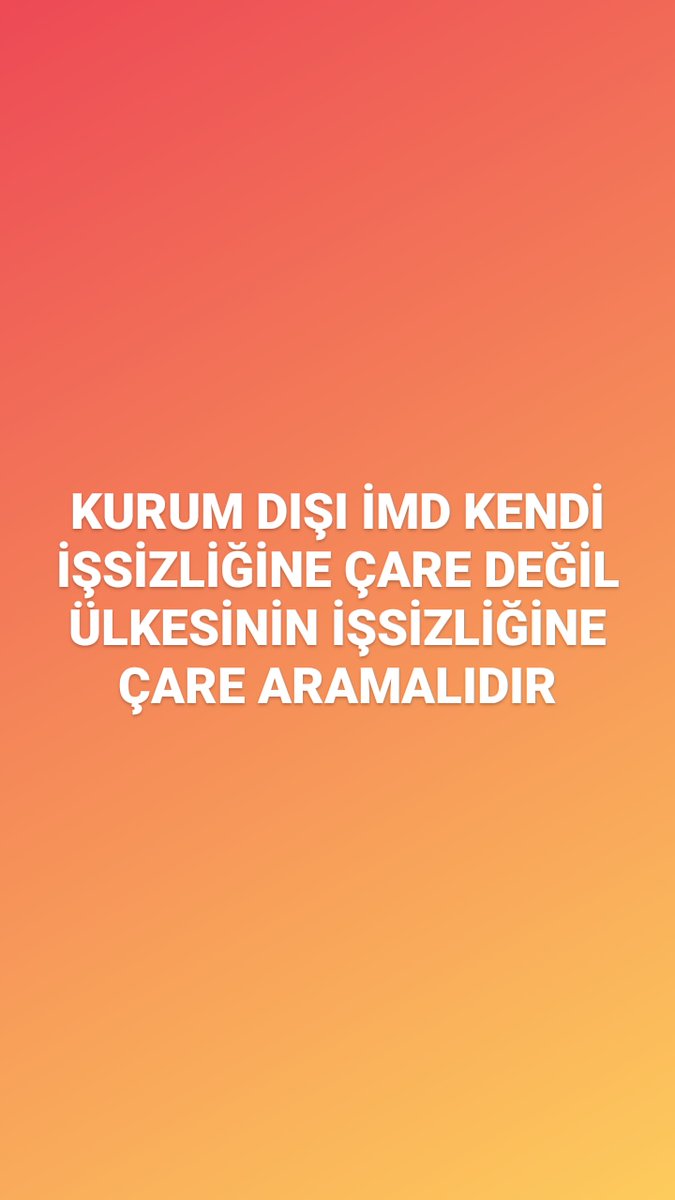 imd___imd's tweet photo. @bekirakturk54 @iskurafyon Sayın Müdürüm,
İstihdamın korunması, geliştirilmesi ve yaygınlaştırılması için Kurum Dışı İş ve Meslek Danışmanı alımı ne zaman gelecek.
Bizler bu meslek için eğitim aldık, sınavlara hazırlandık ve başarılı olduk.
Bizler hazırız. Siz yetkililerimizden müjde beklemekteyiz. https://t.co/m6wElXFB0L