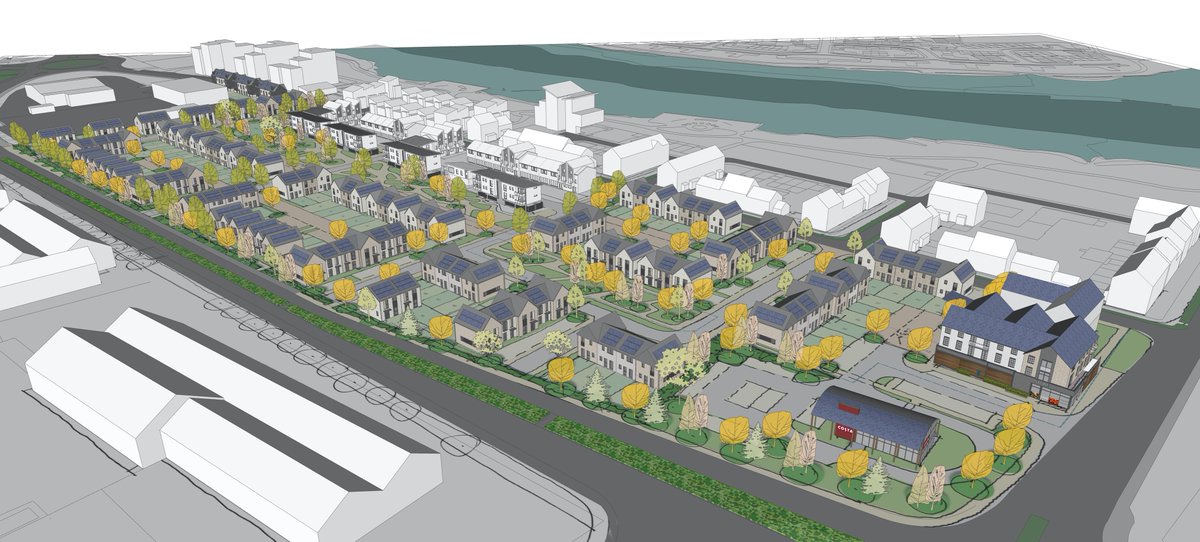 A major Urban Regeneration Scheme at the old town dock in Newport has gained planning approval for the next phase of 149 houses and apartments. The development for <a href="/NewportCityH/">Newport City Homes</a>  is designed to be zero carbon, delivered through innovative off-site fabrication methods.