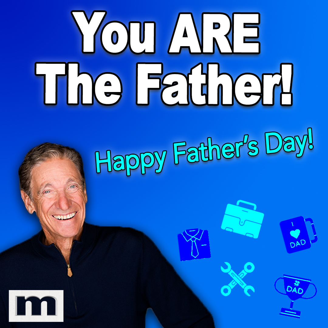 TheMAURYShow's tweet image. You ARE The Father! Happy Father&apos;s Day!! #Maury23