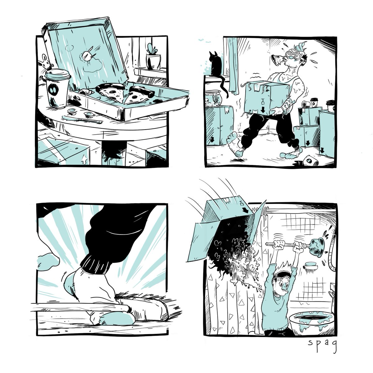 ComicSpag's tweet photo. Wouhou! un autre problème de réglé!
#webcomic #comic #comics #bleu #blue #comicspag #ink #comicjam #improv #bandedessinee #bdqc #humour #bd #dessins #dessin #comicstrips #comicjam #quebeccomicjam #bédéiste #graphicnovel https://t.co/pg8nZR0Dno